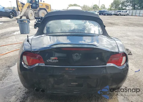 2006 BMW Z4 3.0Si из США, поврежденный, VIN 4USBU53546LX01823